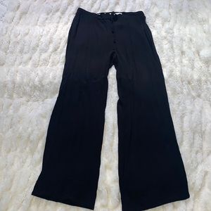 Women’s Black Wide Length Pant